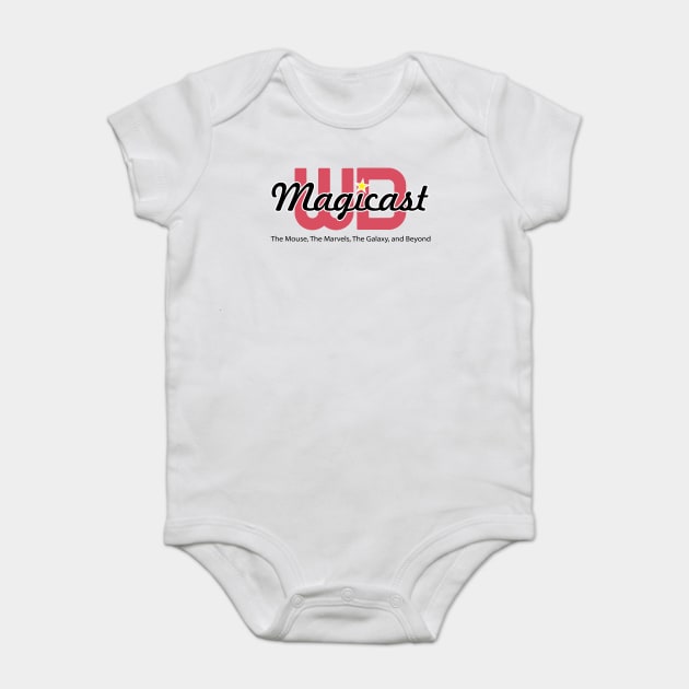 WD Magicast Front Baby Bodysuit by WD Magicast